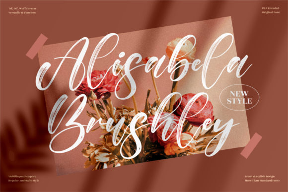 Alisabela Brushley: A Premium Script Font for Brands