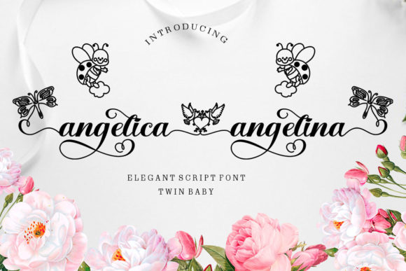 Angelica Angelina: A Playful Script Font for Marketers