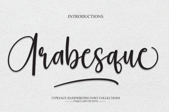 Arabesque: The Script Font for Scroll-Stopping Campaigns