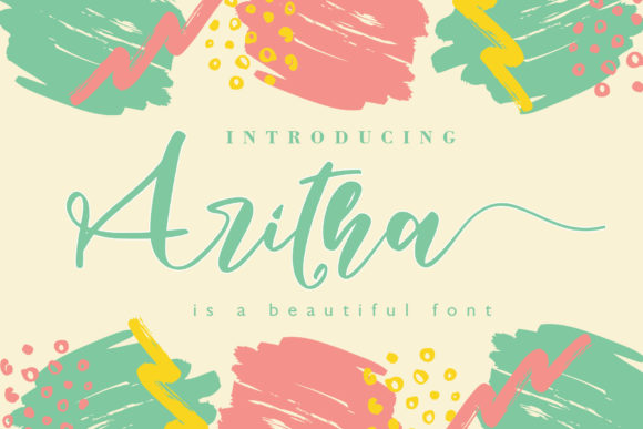 Aritha: The Perfect Handwritten Font for Marketing