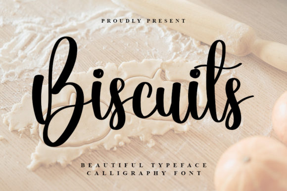 Biscuits: A Romantic Handwritten Font for Makers