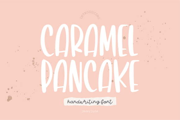 Caramel Pancake: A Playful Handwritten Font for Web Design