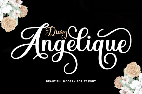 Diary Angelique: The Elegant Script Font for Branding