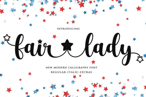 Fairlady: A Dazzling Script Font for Handmade Creators