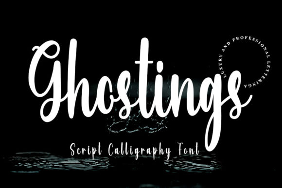 Ghostings: A Charming Script Font for Crafters
