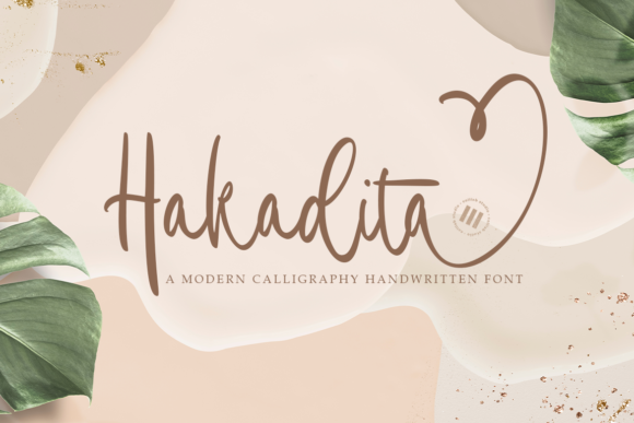 Hakadita: A Premium Script Font for Editorial Design