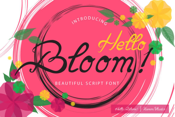 Hello Bloom: A Modern Handwritten Font for Your Brand