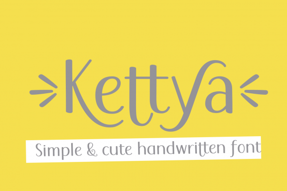Kettya: A Handwritten Font for Your Brand