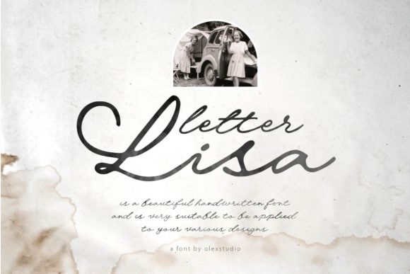 Letter Lisa: A Refined Script Font for Editorial Design
