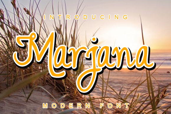 Marjana: A Delicate Script Font for Crafters