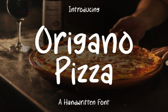 Origano Pizza: A Quirky Handwritten Font for Web Design