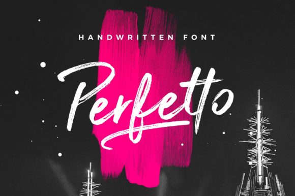 Perfetto: A Brushed Script Font for Modern Branding