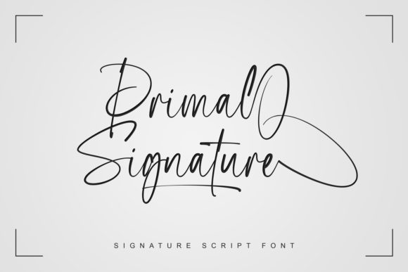 Primal Signature: A Review of This Graceful Script Font