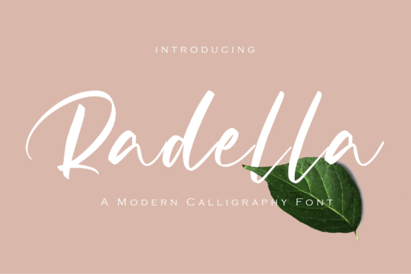 Radella: A Classy Script Font for Polished Branding