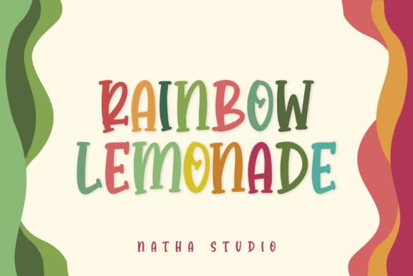 Rainbow Lemonade: A Quirky Handwritten Font for Web