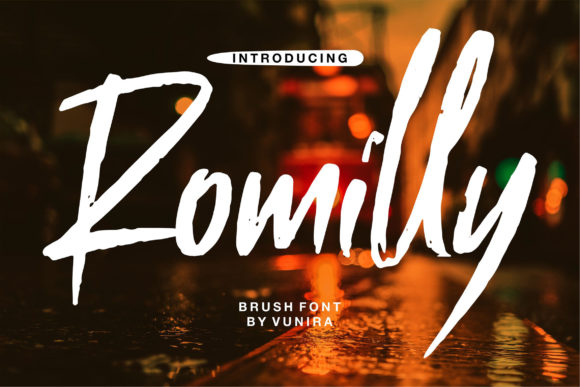 Romilly: A Relaxed Handwritten Font for Modern Brands