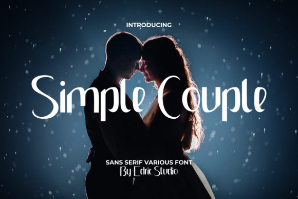 Simple Couple: A Handwritten Font for Editorial Design