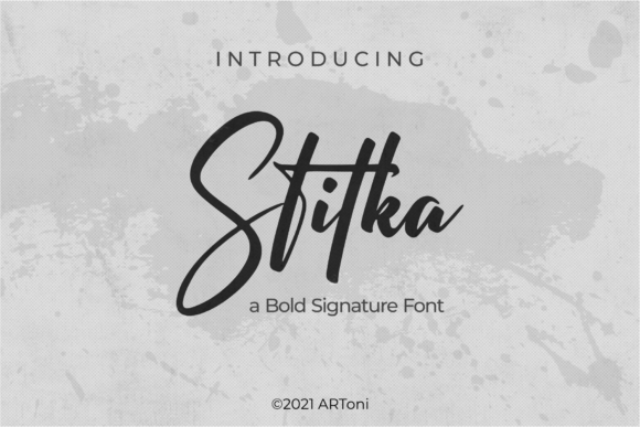 Stitka: A Refined Script Font for Editorial Elegance