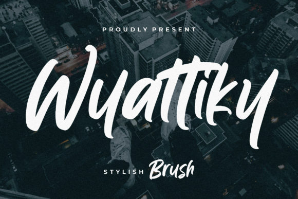 Wyattiky: The Urban Handwritten Font for Your Brand