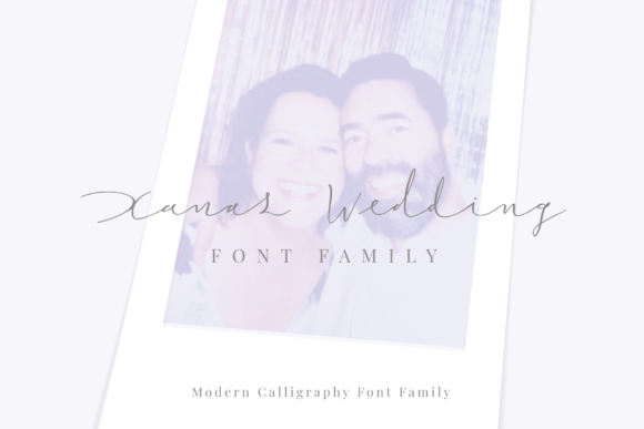 Xanas Wedding: A Refined Script Font for Crafters